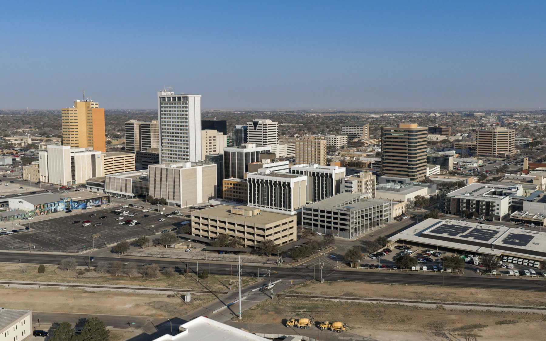 Downtown Midland, Texas skyline